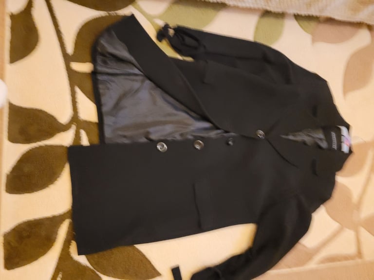 image for Black wardrobe midi coat