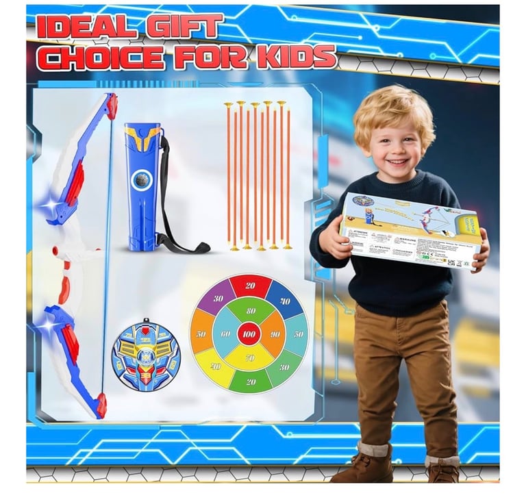 Kids bow and arrow set(brand new)