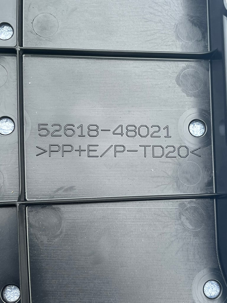 GENUINE LEXUS RX450 16-2021 HYBRID FRONT BUMPER UNDERTRAY COVER 