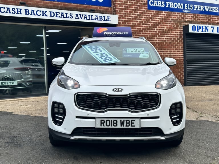 2018 Kia Sportage 2.0 CRDi GT-Line 5dr [AWD] 4x4 Diesel Manual