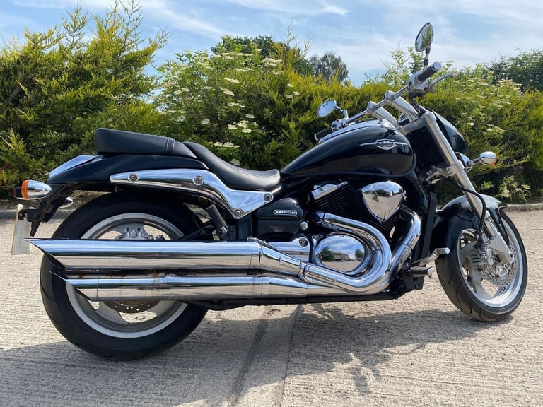 2012 12 SUZUKI VZ 1500 L0 INTRDUER VZ1500 BLACK CUSTOM CRUISER BOULEVARD NEW MOT