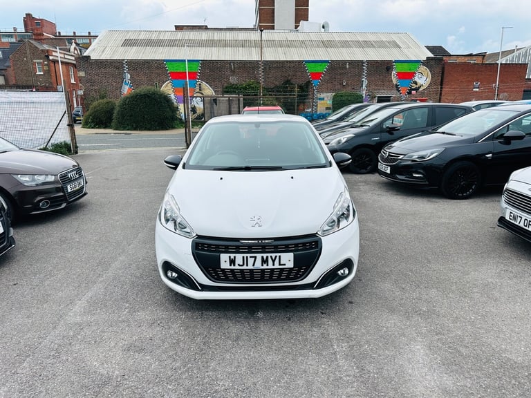 2017 Peugeot 208 1.2 PureTech 82 Black Edition 3dr HATCHBACK Petrol Manual