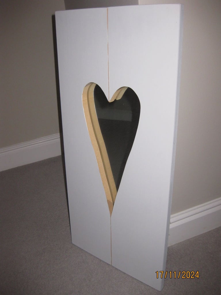 Decorative Mirror with Wooden Surround.  Very Good Condition 