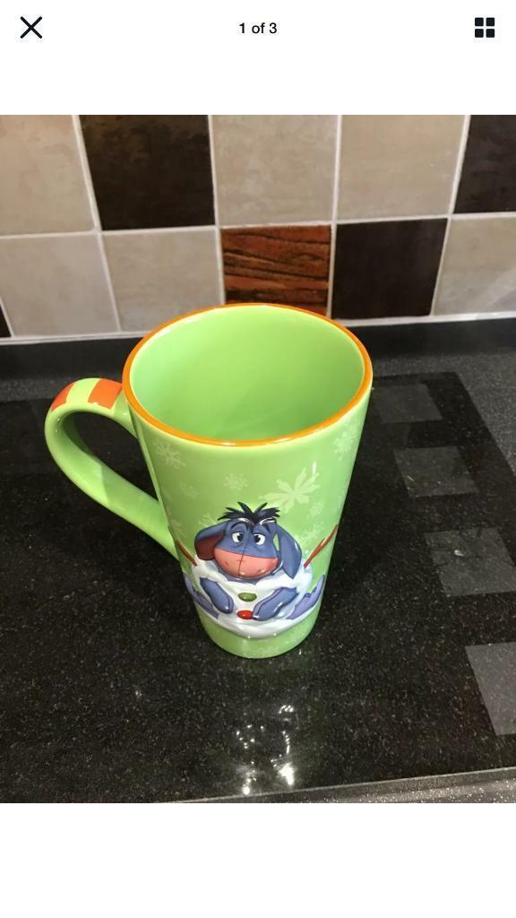 Disney store cute latte mug