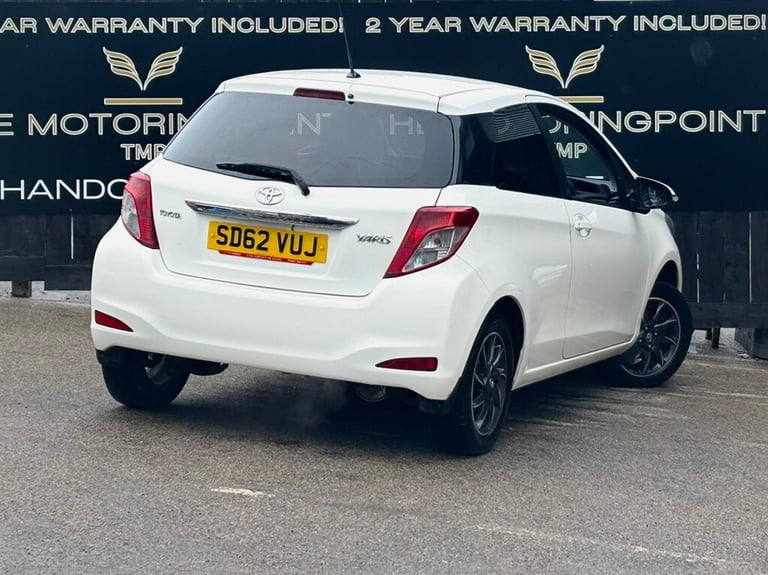 2012 Toyota Yaris 1.0 VVT-i Edition 3dr Hatchback Petrol Manual