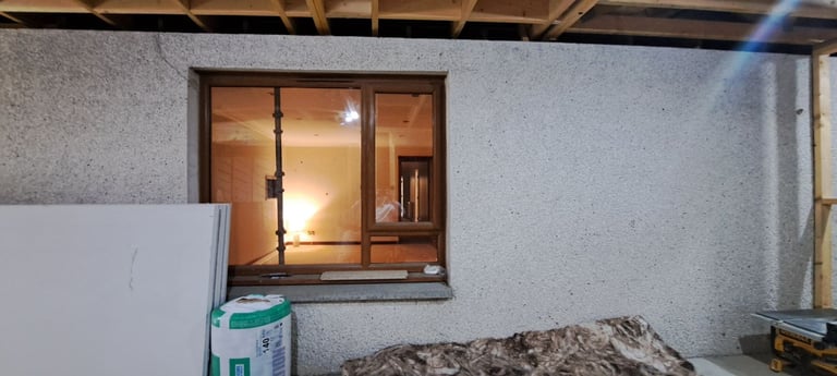 image for 2 x UPVC brown windows
