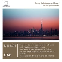 Spread the balance over 10 years - apartment in Dubai