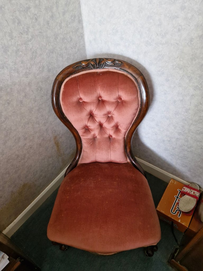 image for Queen Anne style nursery chair