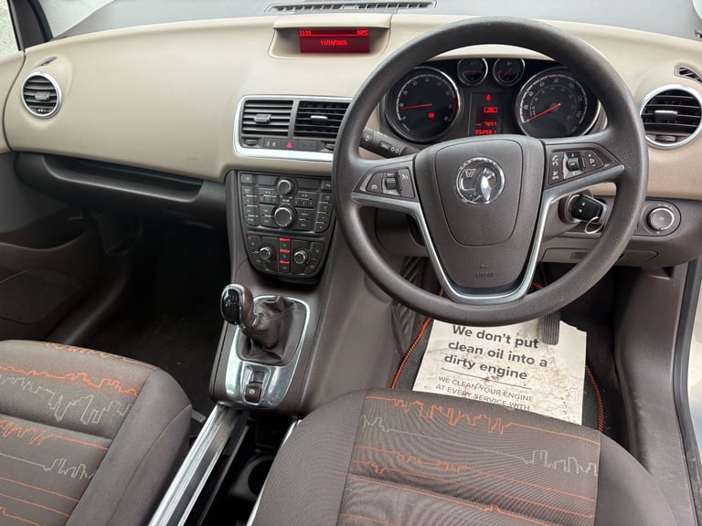 Vauxhall, MERIVA, MPV, 2011, Manual, 1398 (cc), 5 doors