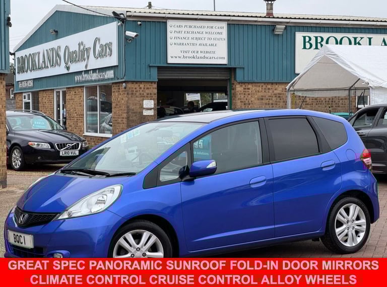 image for 2011 Honda Jazz 1.4 i-VTEC EX Hatchback 5 Door Azure Blue Petrol Manual Euro 5 (99 ps) Hatchback ...