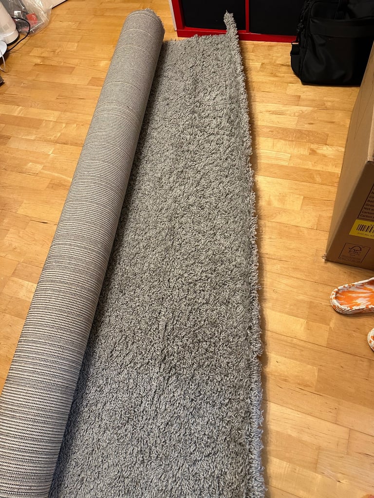 image for Grey Shaggy Rug