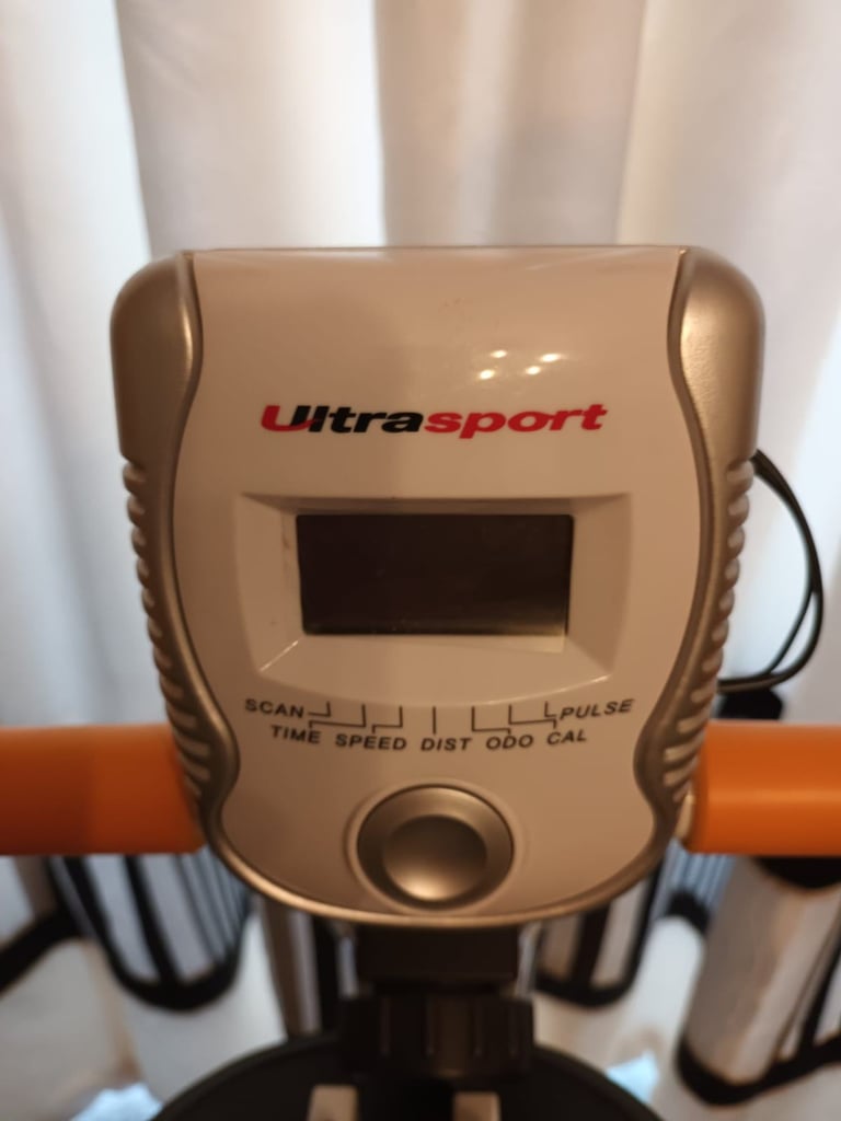 Ultrasport F-Bike Folding Extra Silent with Relax Seat Indoor Bike, Excercise  Bike