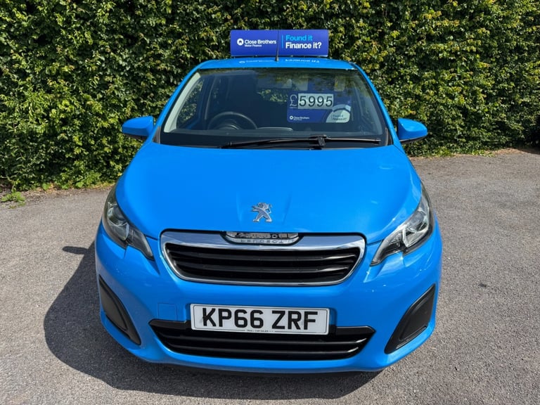 2016 Peugeot 108 1.0 Active 5dr HATCHBACK Petrol Manual