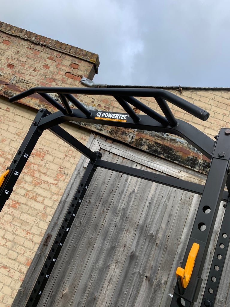 Powertec Power Rack with Dip Bars (Delivery Available) 
