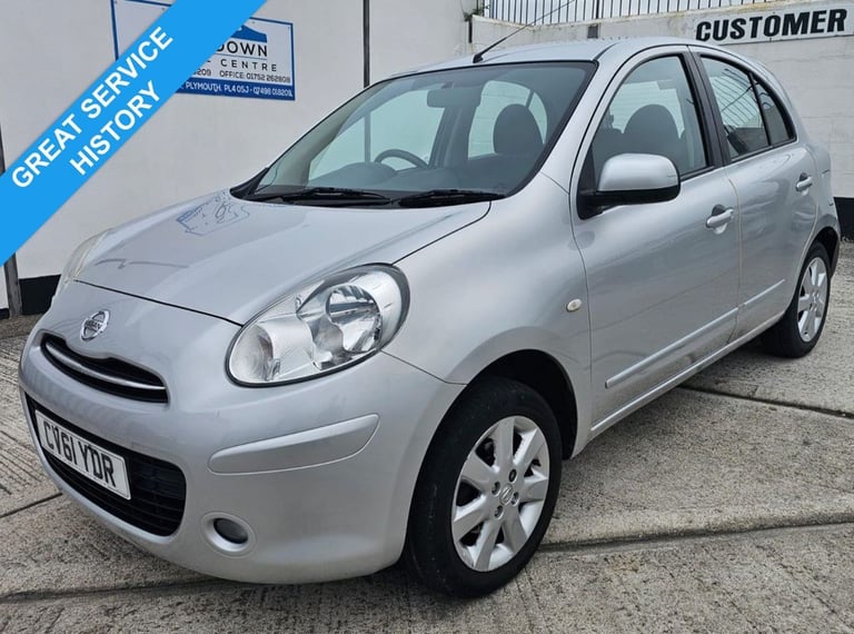 2011 61 NISSAN MICRA 1.2 12V ACENTA HATCHBACK 5DR PETROL MANUAL EURO 5 (80 PS)