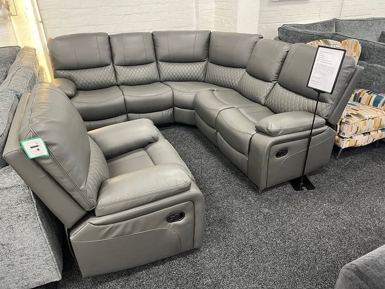🚛Exclusive Roma Recliner 3+2 + Corner Sofa Set ❤️Luxury Style 25% OFF😘Hurry Order Now🚛