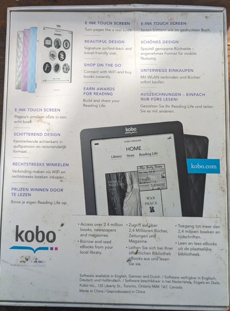 Kobo for Sale | Computers, Laptops & Netbooks | Gumtree
