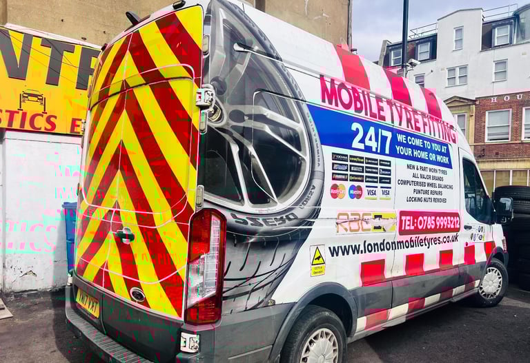 Stunning Mobile Tyre Van Business For Sale Ready to Use