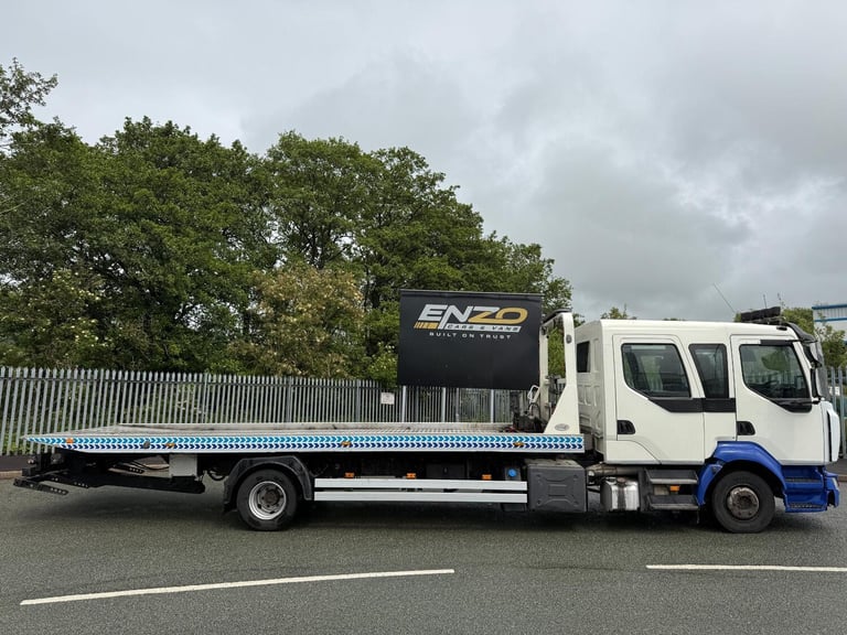 2014 64 REG RENAULT MIDLUM TRUCK 12 TON CREW CAB RECOVERY TRUCK TILT AND SLIDE