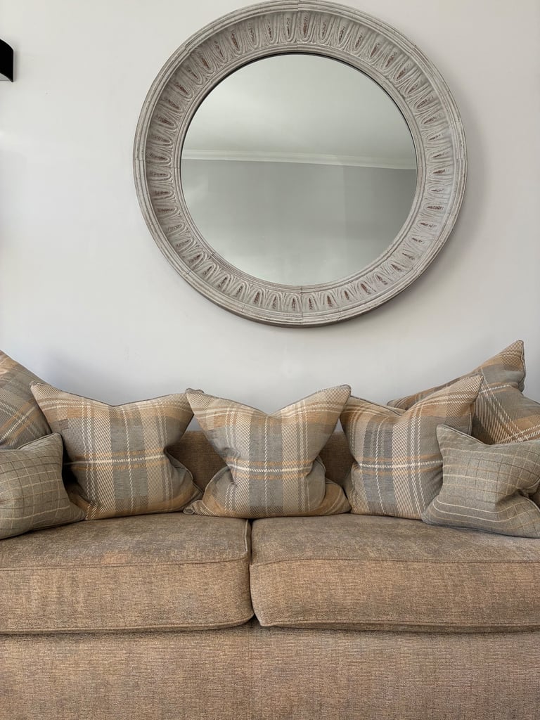 Oversized Mirror by Coach House Interiors 
