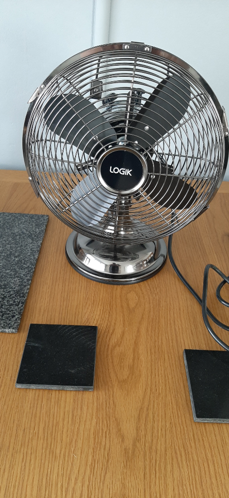 Logik 10 inch fan, hardly used, great condition.