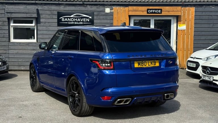 2021 Land Rover Range Rover Sport 5.0 P575 V8 GPF SVR SUV 5dr Petrol Auto 4WD Euro 6 (s/s) (575 p...