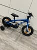 12’ specialised blue bike with stabalisers 