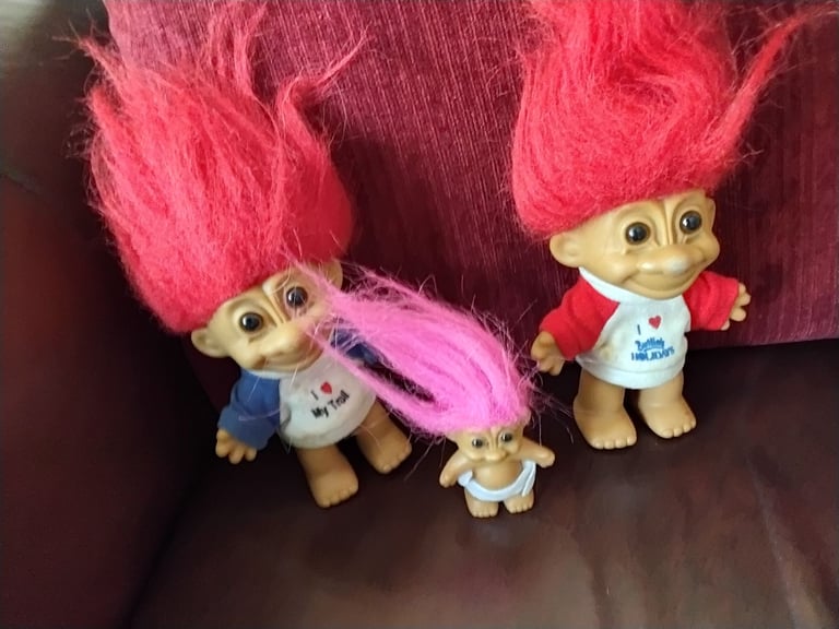 VINTAGE TROLLS DOLLS