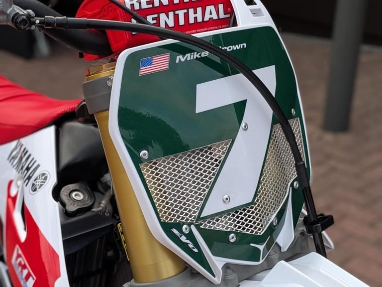 YAMAHA YZ 250 2 STROKE - 70TH ANNIVERSARY DOC WOB VMXDN REPLICA - MIKE BROWN