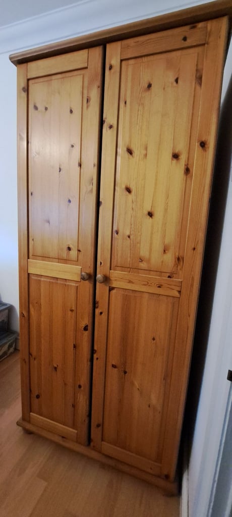 image for Solid wood wardrobe and drawers 