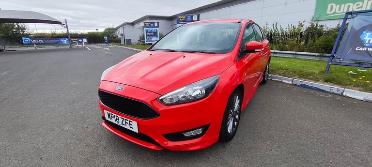 2018 Ford Focus 1.0L ST-Line Hatchback 5dr Petrol Manual Euro 6 (138 bhp) Hatchback Petrol Manual