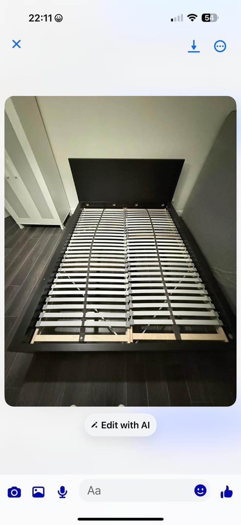 image for King size bedframe