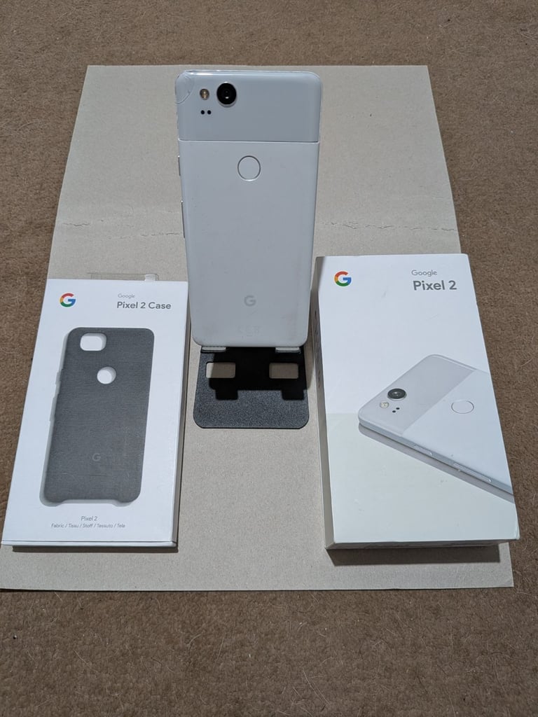 Google Pixel 2 White 32gb Unlocked Boxed Mobile Phone