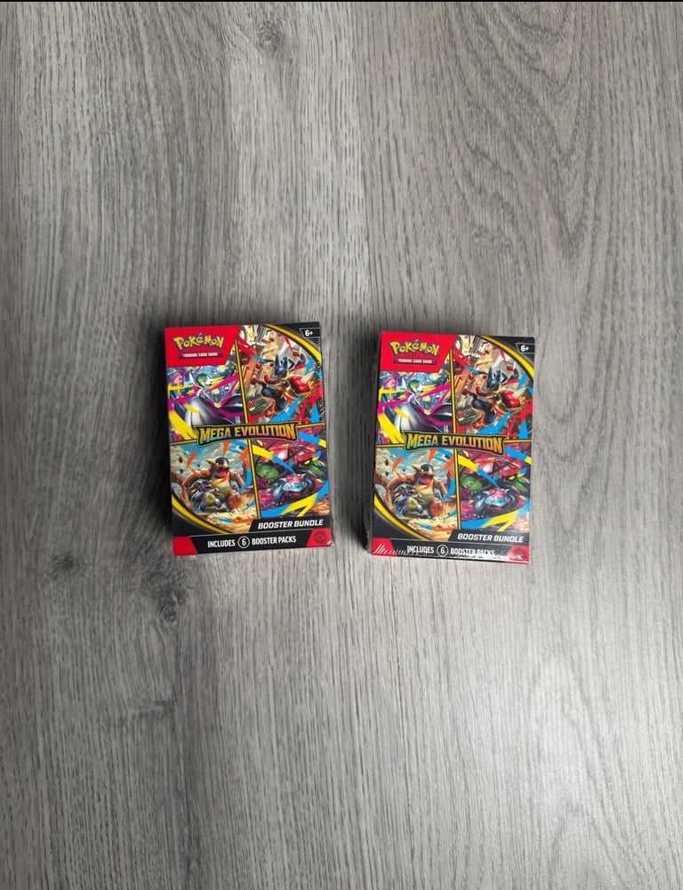image for Pokemon Mega Evolutions Booster Bundle