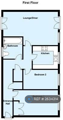 2 bedroom flat in Duncannon Place, Greenhithe, DA9 (2 bed) (#2634314)