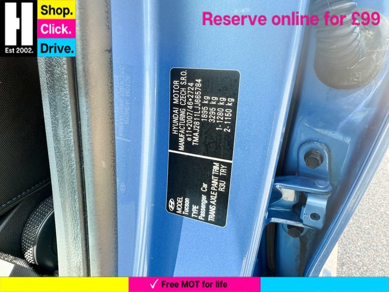 2018 Hyundai TUCSON 1.6 GDi Blue Drive S Euro 6 (s/s) 5dr ESTATE Petrol Manual