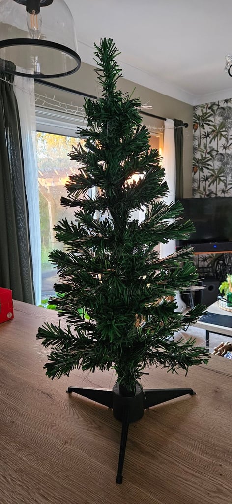 Fibre optic Christmas tree 