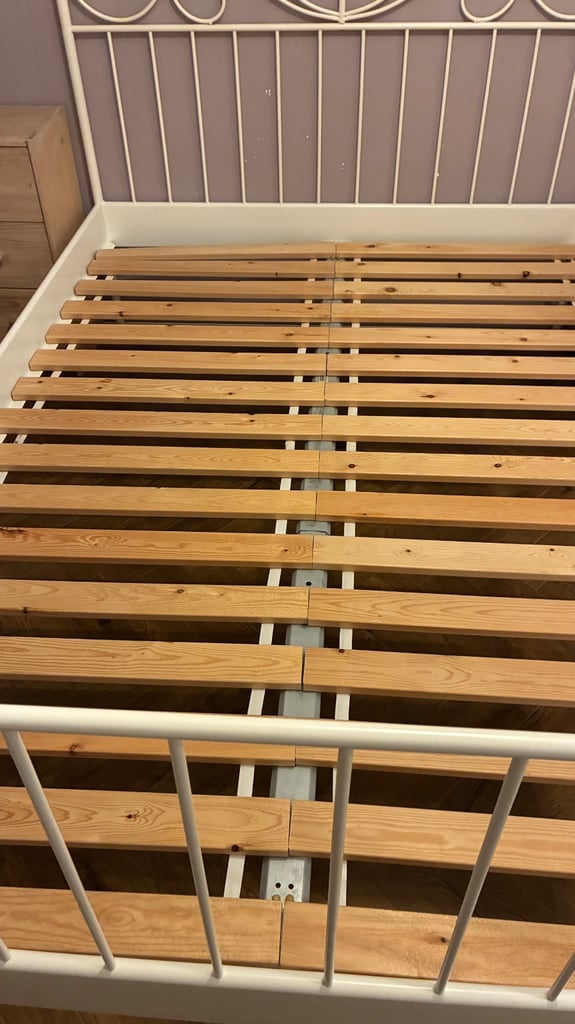 Ikea metal bed frame 