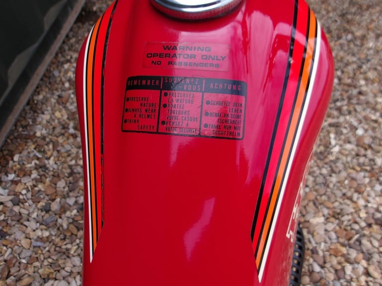 Honda XL80 S XL 80S 1980, Very Original & Extremely Rare, UK Registered 