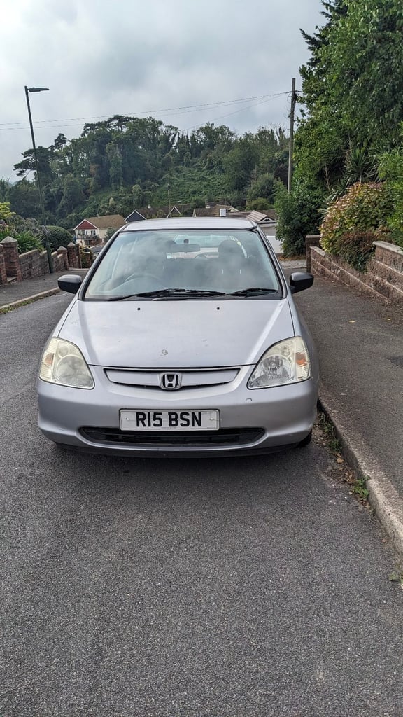 12 Month MOT £750 Ono - RELIABLE runaround, Honda, CIVIC, Hatchback, 2001, Manual, 1590 (cc)