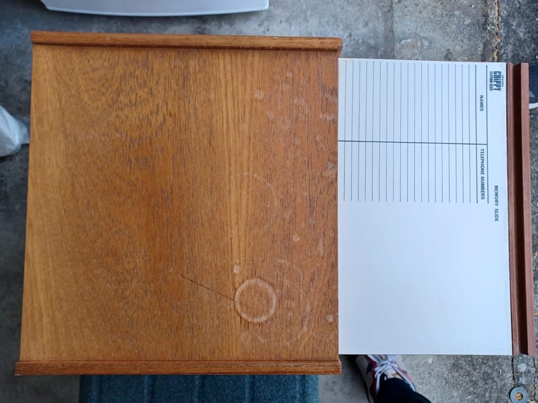 Vintage telephone table 