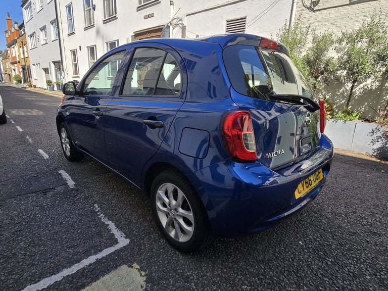 New MOT Nissan Micra 1.2 Petrol 2016 Reg New Facelift Model ulez free 2keys 