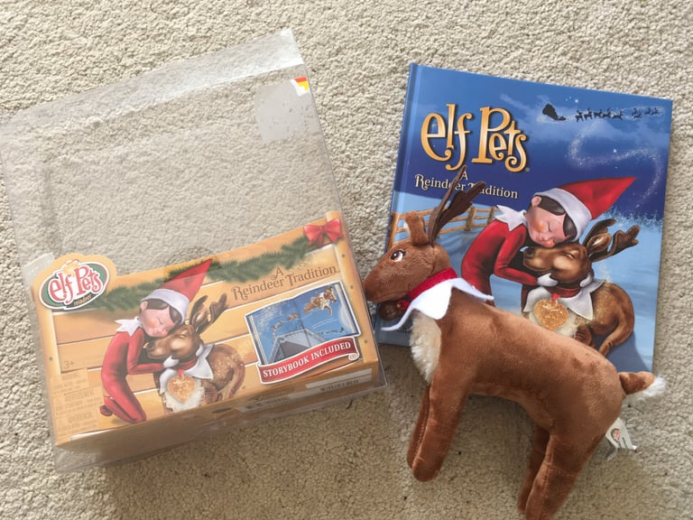 Authentic Elf On The Pet Reindeer 