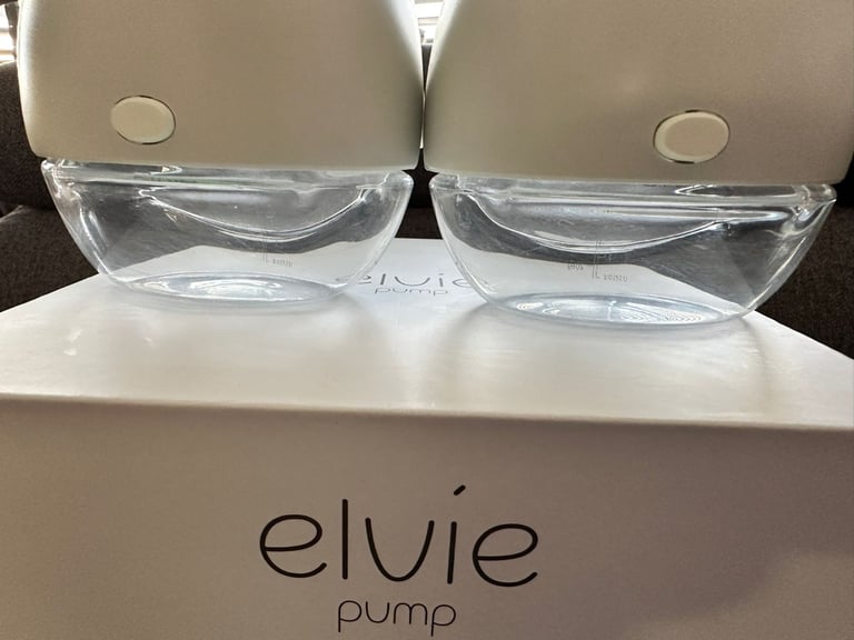 Elvie Pump Double - Ultra-Quiet, Wearable Electric Breast Pump