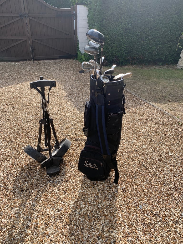 image for Full Golf Set - Palmer Irons, Woods and Cobra Bag