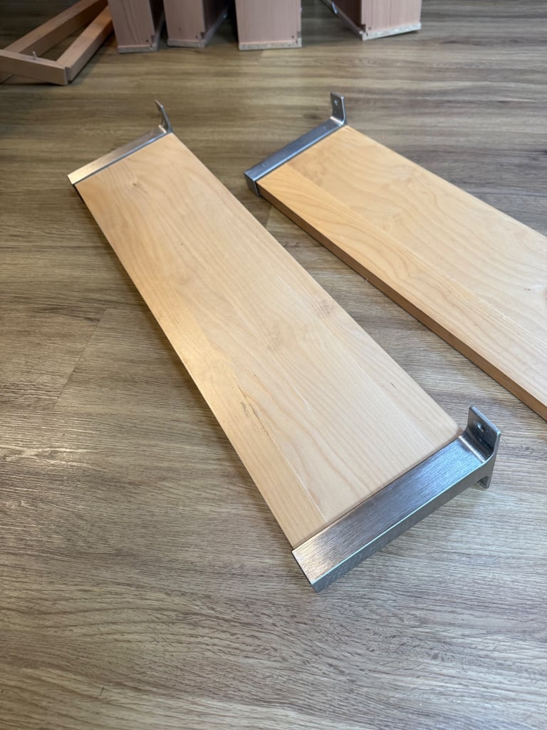 image for 2x IKEA Wall Shelves.