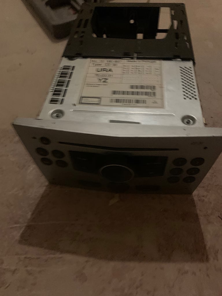 Vauxhall Corsa stereo unit. 