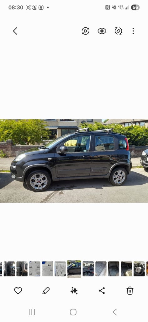 image for Fiat Panda 4x4 1.3 Multijet  2014 with roof rack