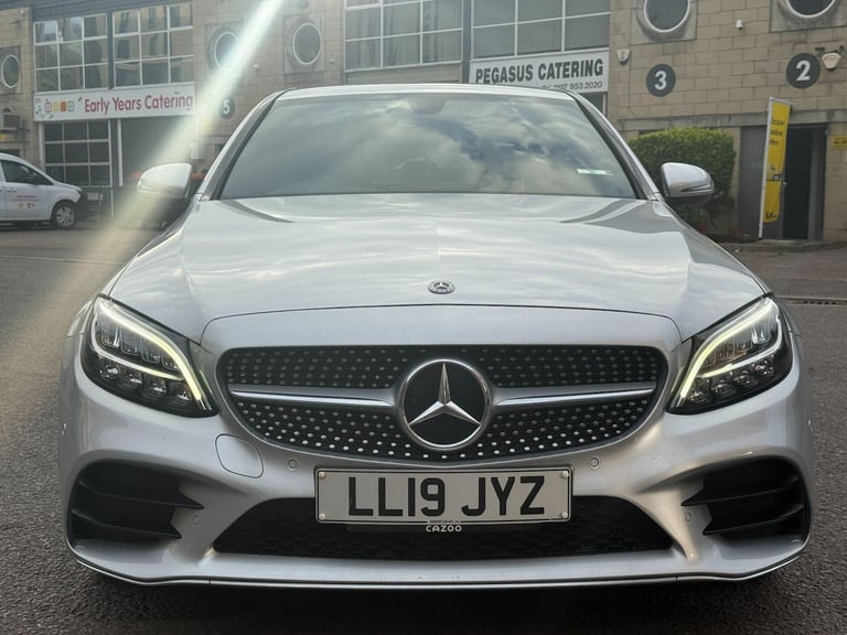 2019 Mercedes-Benz C-Class 1.5 C200 MHEV EQ Boost AMG Line G-Tronic+ Euro 6 (s/s) 4dr SALOON Petr...