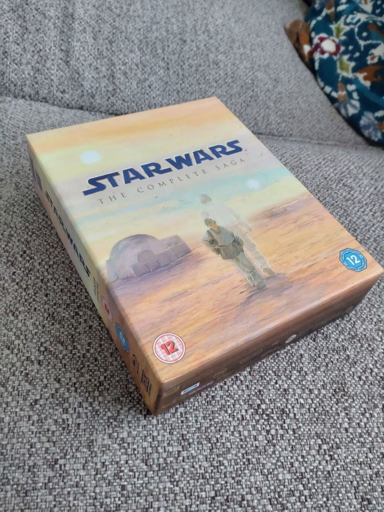 image for Starwars Blue Ray 9 disk collection